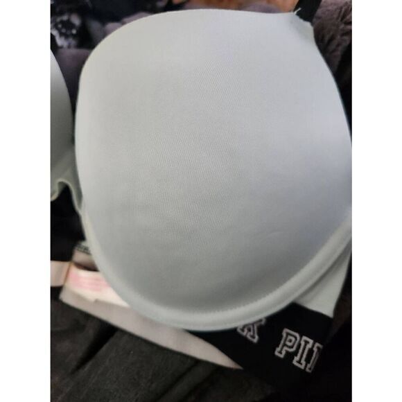 PINK SET OF 2 Ware everywhere underwire, lightly padded, 34C. 1-Black and 1-Blue - Picture 16 of 16